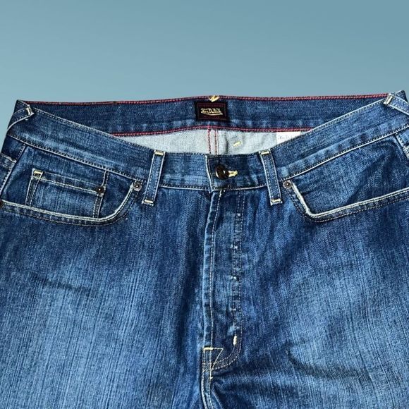 Men’s Y2K Von Dutch Straight Leg Jeans Size 34x32 - Picture 5 of 6